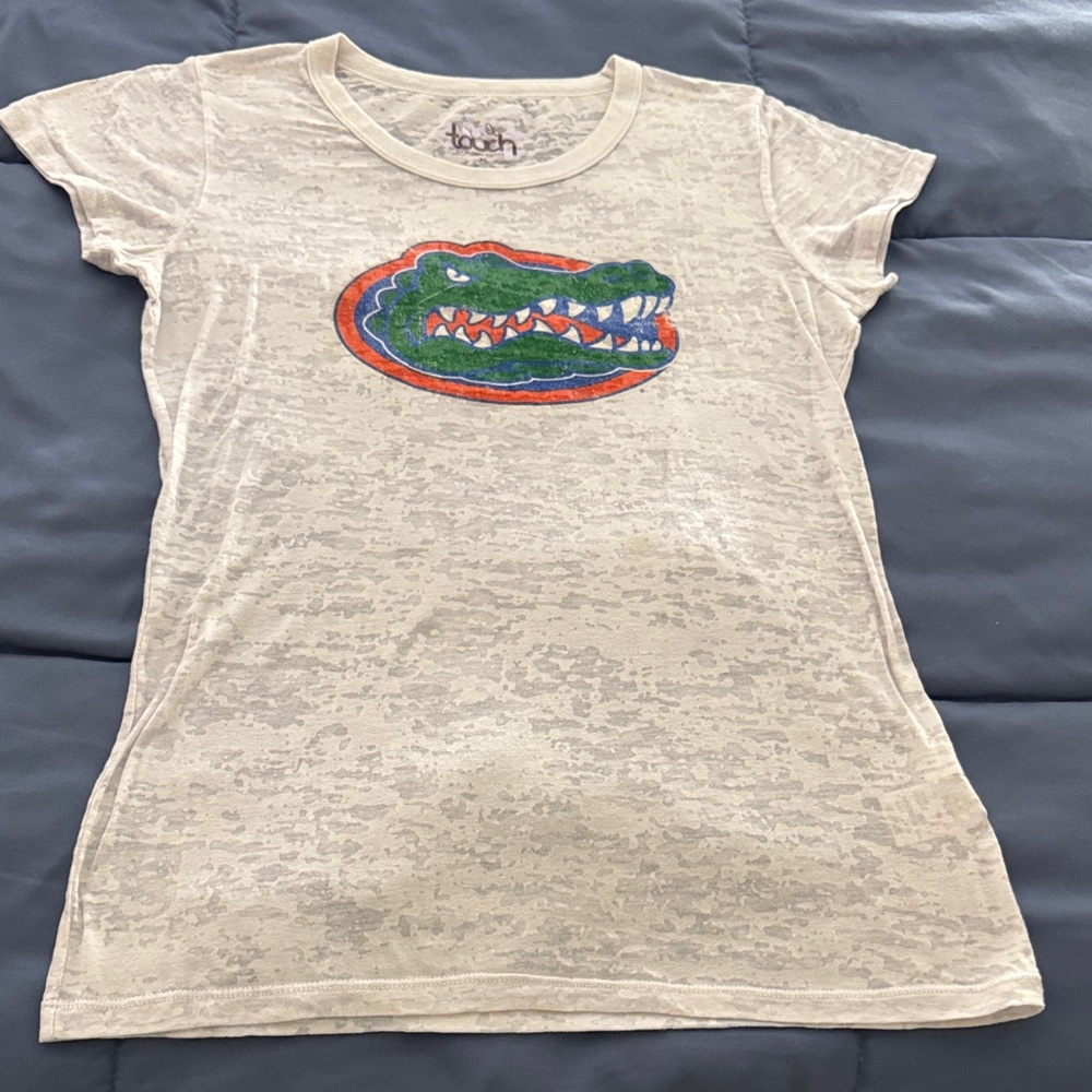 Touch by Alyssa Milano Kids Beige Graphic T-Shirt